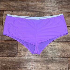 Wild Fable Boy Short Purple Swim Bottom Woman Soze 3X